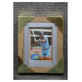 Framed 1981 Topps John Wathan Baseball Card