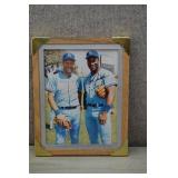 Bo Jackson George Brett Double Autograph Photo