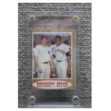 1962 Topps #18 'Managers Dream' Mantle Mays
