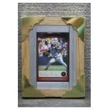 Framed 2003 Bowman Runelvys Hernandez Card