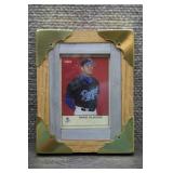 Framed 2005 Fleer David DeJesus Baseball Card