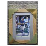 Framed Paul Phillips Royals Rookie Baseball Card