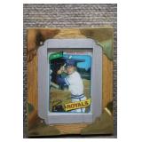 Framed 1980 Topps Jerry Terrell #98 Baseball Card