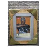 Framed 2005 Fleer Tradition #277 Angel Berroa Card