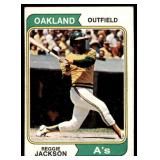 1974 TOPPS #130 REGGIE JACKSON