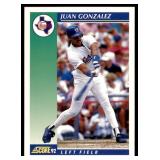 1992 Score #11 Juan Gonzalez