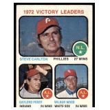 1973 Topps Baseball # 66 Carlton, Perry, Wood