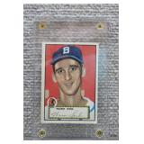 1952 Topps Warren Spahn #33 Baseball Card