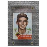 1953 Topps #203 Cliff Fannin Baseball Card