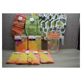 Tea Towels, w/Matching Table Cloths & Pitcher
