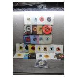 Collection of Vtg 7-inch 45 RPM Vinyl Records