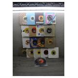 Collection of Vtg 7-inch 45 RPM Vinyl Records