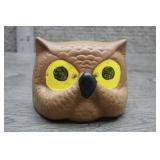 Vtg Ceramic Owl Eyeglass Holder