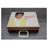 Vtg 1984 Michael Jackson Vanity Fair Record Player