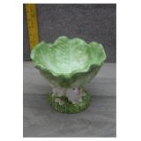Vtg Arlington Designs Bunny Cabbage Bowl