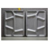Vintage Aluminium U.S. Military Mess Hall Trays