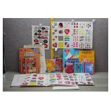 Lot of Stickers: Sheets, Books, Cards, Loose