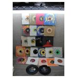 Collection of Vtg 7-inch 45 RPM Vinyl Records
