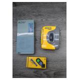 Vtg GPX Sports Cassette Player & Radio Lot
