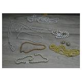 Assorted Faux Pearl Jewelry