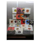 Collection of Vtg 7-inch 45 RPM Vinyl Records