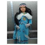 Traditions Doll Native American Blackfoot Woman