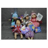 Group of Eight Vtg 'My Pals' Gi-Go Toys