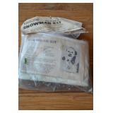 Vtg Snowman Kit NIP (Opened, Unassembled)