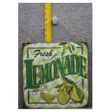 'Fresh Lemonade' Hanging Sign