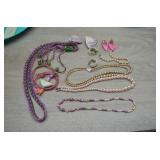 Assorted Jewelry-Faux Pearl, Seed Bead, Glass, etc