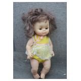 Vtg 1970s Horsman Softskin Baby Doll