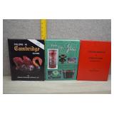 Assorted Glass Collector Books