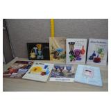 Assorted Glass Collector Books