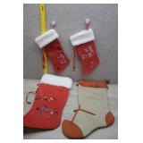 Four Southwest-Style Christmas Stockings