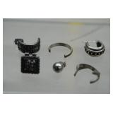 Sterling Silver Single Earrings,Broken Jewelry,etc