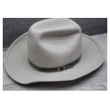 Vtg Sheplers Tan Western Cowboy Hat