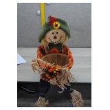 Fall Scarecrow Shelf Sitter with Basket