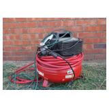 Red Porter Cable-6 Gallon Pancake Air Compressor