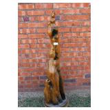 50' VTG MCM Cypress Knee Sculpture