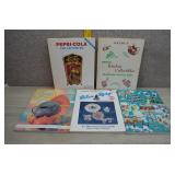 Assorted Collector Books-Pepsi, Lu-Ray, Kitchen,