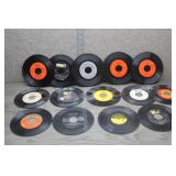 Collection of Vtg 7-inch 45 RPM Vinyl Records