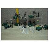 Mini Battery-Operated Christmas Village Lamps