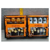 Halloween LED Light Strings Pumpkin Ghosts