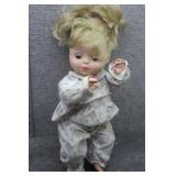 Vtg 1977 Playmates 'Sweet Dreams Sleepy Baby' Doll