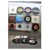 Collection of Vtg 7-inch 45 RPM Vinyl Records