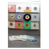 Collection of Vtg 7-inch 45 RPM Vinyl Records