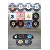 Collection of Vtg 7-inch 45 RPM Vinyl Records