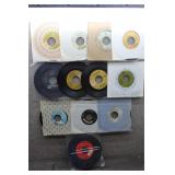 Collection of Vtg 7-inch 45 RPM Vinyl Records