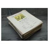 Vtg Music Book Bundle Lot