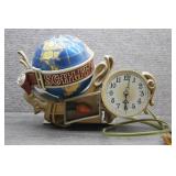 Vintage 1976 Schlitz Beer Globe Motion Clock Sign